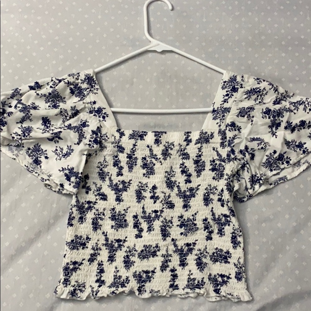 Cropped blouse